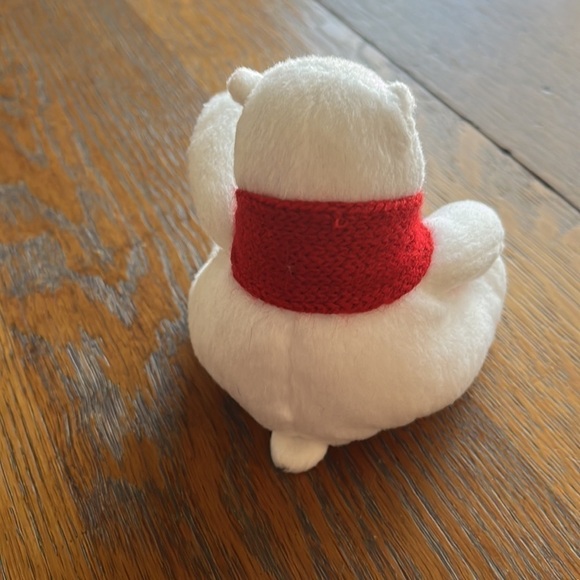 Coca-Cola bear white with red scarf approximately 3 1/2” tall - Picture 4 of 10